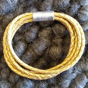 Leather Magnetic Bracelet